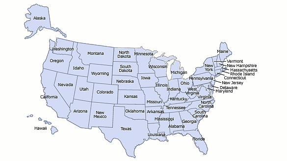 NNN Properties Map